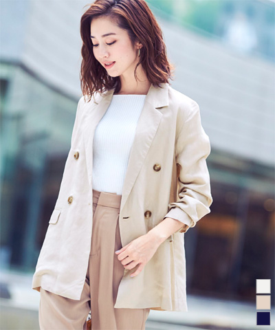 アウター 30代 40代のオフィスカジュアル レディースファッション通販 Ur S ユアーズ 公式通販サイト