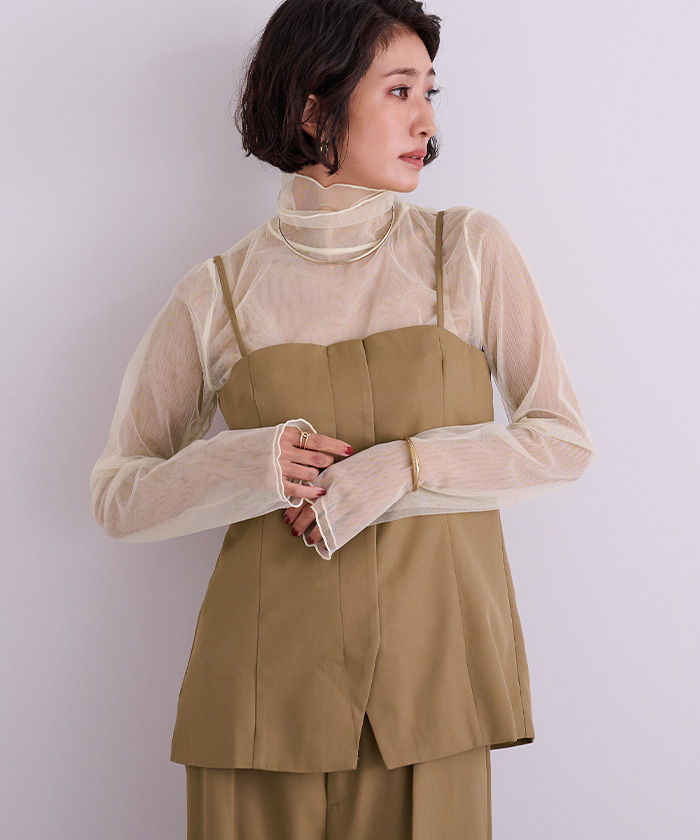 専用です レディース服まとめ売り ほどよいシンプル＆カジュアル感 ブラウン系 リブ イン コンフォート 人気スタイリスト 石上美津江さんとつくった