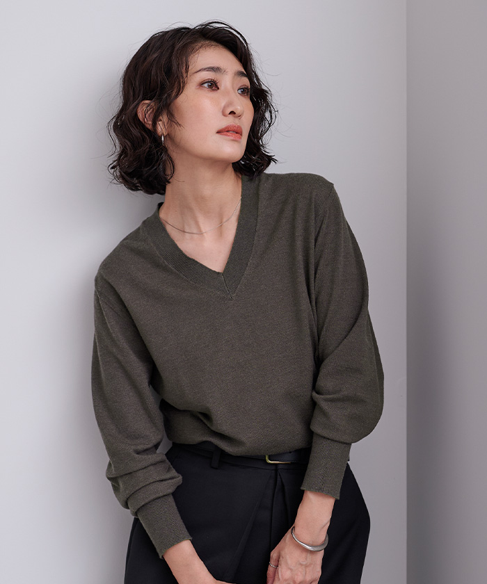 専用です レディース服まとめ売り ほどよいシンプル＆カジュアル感 ブラウン系 リブ イン コンフォート 人気スタイリスト 石上美津江さんとつくった