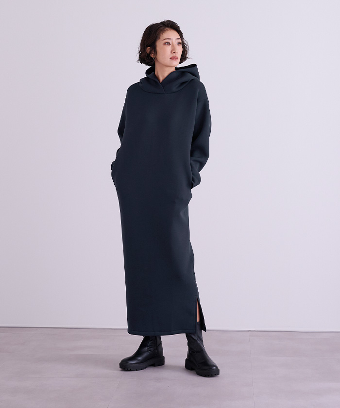 ボンディングフーディーワンピース | ur's（ユアーズ）