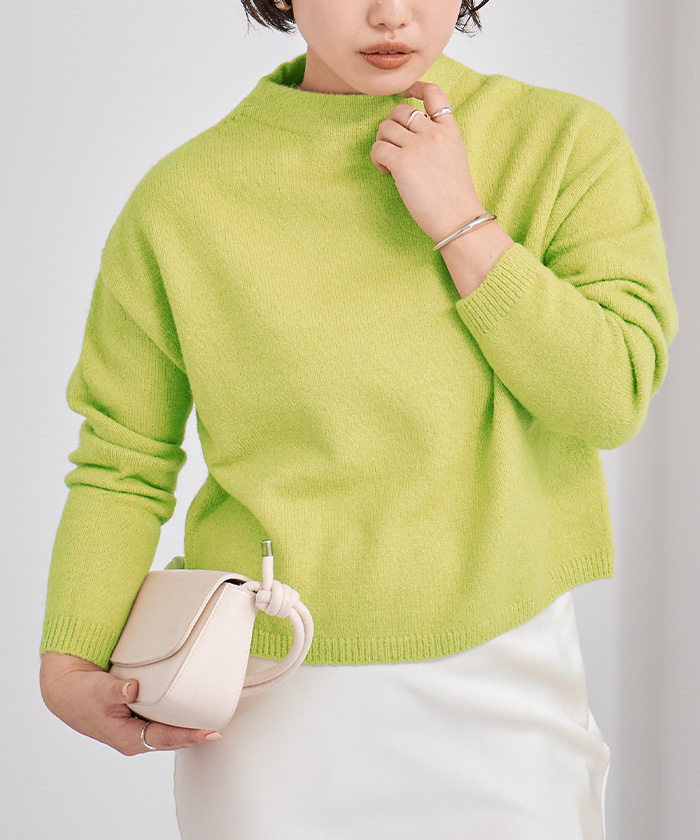 ゆ*」様 AtLast&Co Vネックニット 音符柄 アットラスト セーター 畦編み ライン入り Vネック ニット キッズ（ニット/セーター