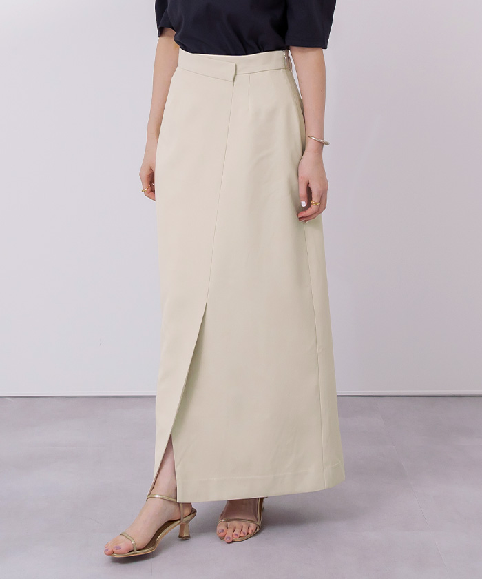 ラップデザインIラインスカート | ur's（ユアーズ）