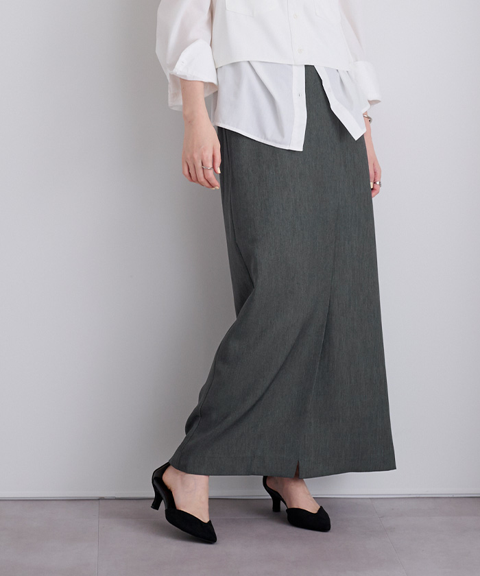 ラップデザインIラインスカート | ur's（ユアーズ）