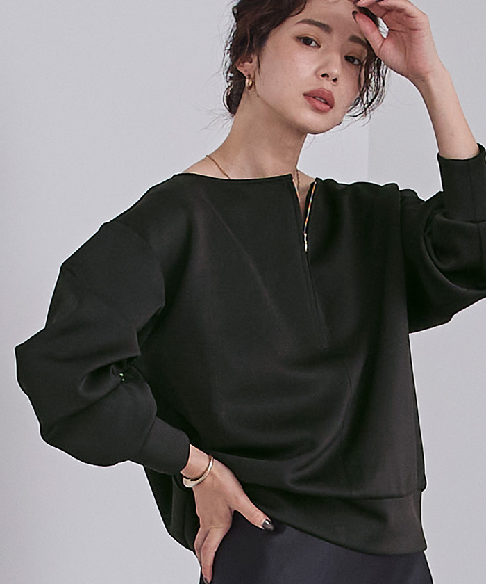 ボンディングフロントジッププルオーバー | ur's（ユアーズ）