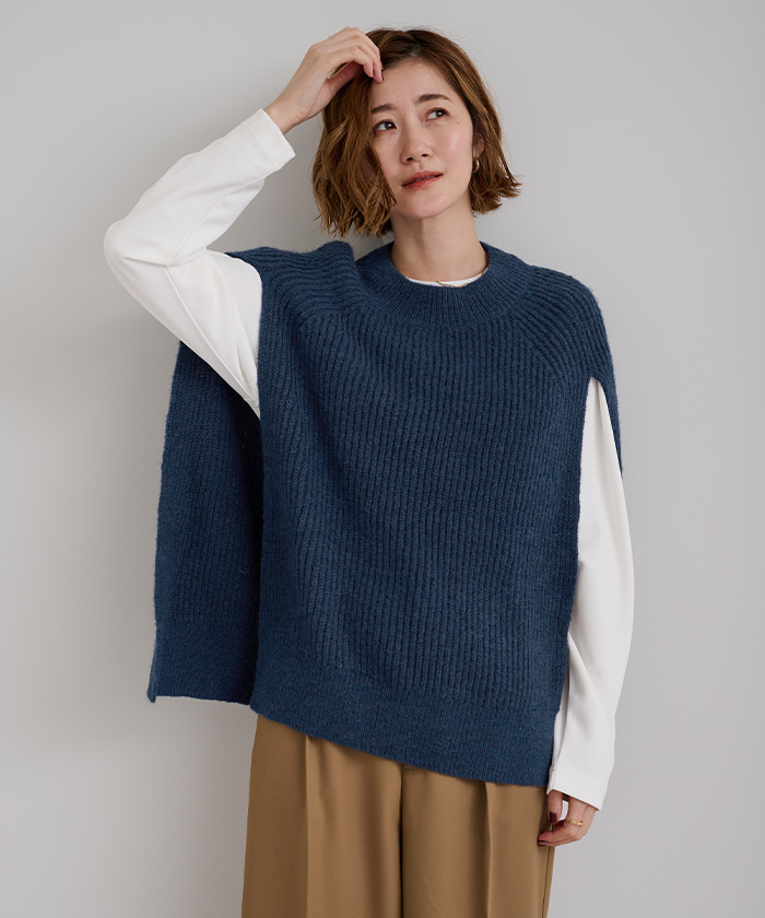 ケープベスト ケープニットベスト | ur's（ユアーズ）