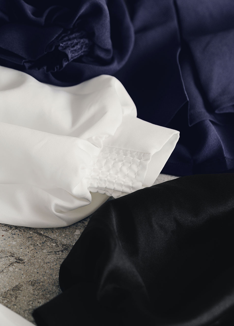 ボリュームスリーブプルオーバーのスタイリング5